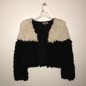 Black and White Coat